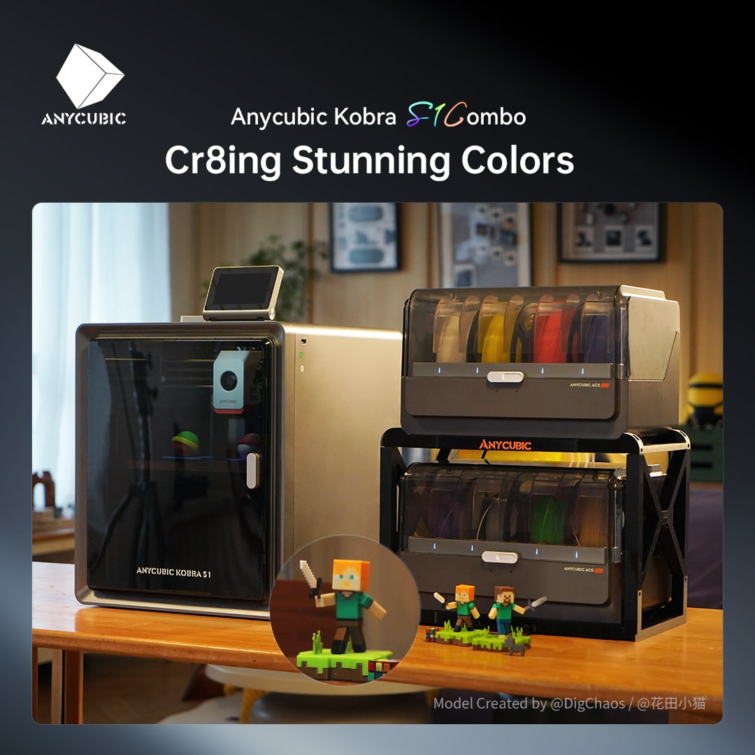 Unlocking the Future of 3D Printing: Anycubic S1 Combo Pre-sale Review