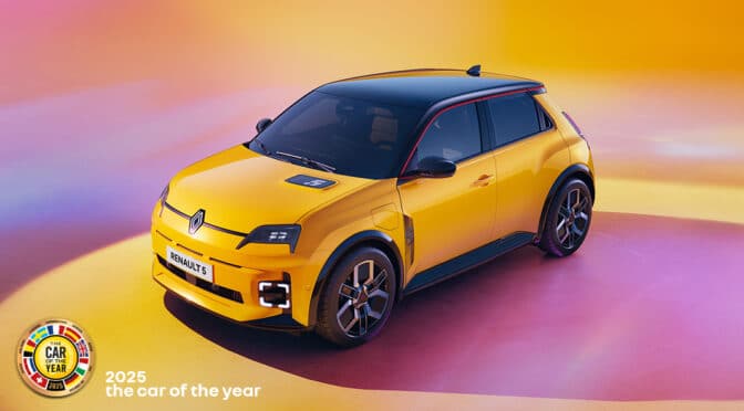 Renault 5 E-Tech Electric Crowned Car of the Year 2025