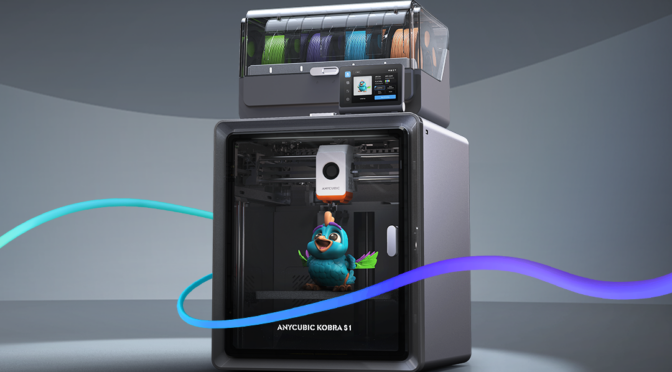 Anycubic Kobra S1 Combo – CoreXY 3D Printer – An indispensable tool for professionals and hobbiests